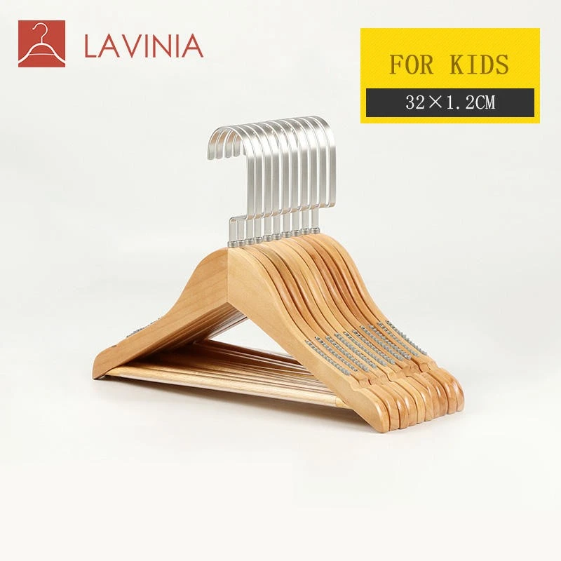 baby wooden hangers Factory price
