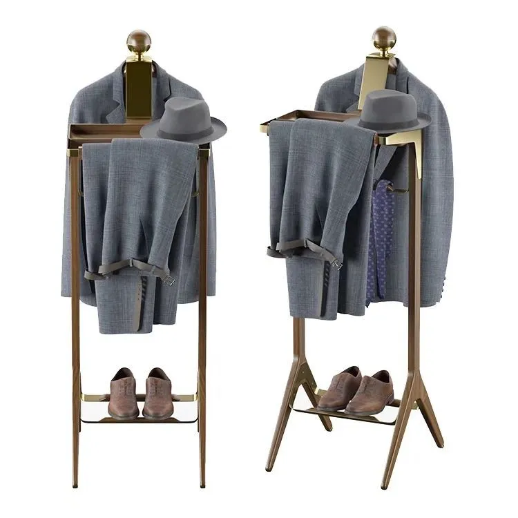 Đồ dùng khách sạn Giá treo quần áo bằng gỗ cho khách sạn