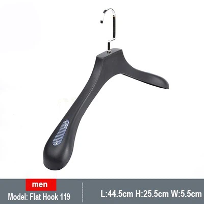 office suit plastic hanger plastic no slip wide shoulder suit hangers