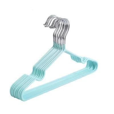 pvc coated metal hanger green